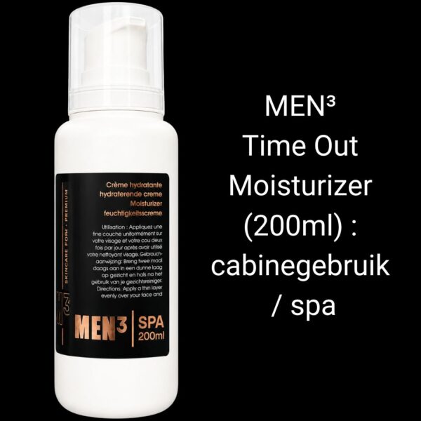 MEN³ Time out Moisturizer Cabine / Spa (200ml)